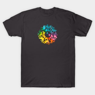 Rainbow Butterflies T-Shirt